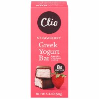 Clio Strawberry Greek Yogurt Bar