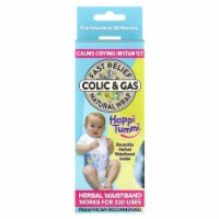 Happi Tummi:All Natural Fast Relief Waistband for Colic & Gas in Babies and Toddlers in Blue