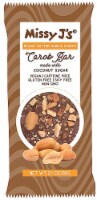 Missy J's  Carob Bar Vegan Gluten Free   Peanut Butter Quinoa Crunch