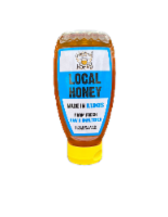Heaven's Honey Squeezable Raw & Unfiltered Local Honey Perspective: Main