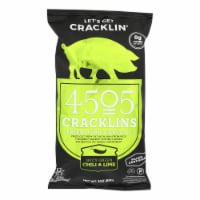 4505 Cracklins Spicy Green Chili & Lime Fried Pork Curly Qs