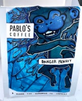 Pablo's Coffee Danger Monkey Medium-Dark Whole Bean Coffee Perspective: Main