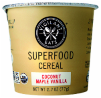 Vigilant Eats Coconut Maple Vanilla Superfood Cereal Perspective: Main