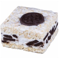 CrispyCakes Cookies & Cream Gourmet Marshmallow Rice Snack Cakes Perspective: Main