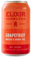 Elixir Grapefruit Kombucha Beverage Perspective: Main