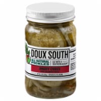 Doux South All Natural Angry Cukes Spicy Cucumber Pickles Perspective: Main