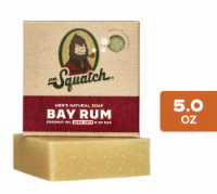 Dr. Squatch Bay Rum Natural Bar Soap Perspective: Main