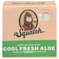 Dr. Squatch Cool Fresh Aloe Bar Soap