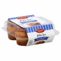 Gluten Free Nation™ Snack Size Blueberry Muffins 4 Count Perspective: Main