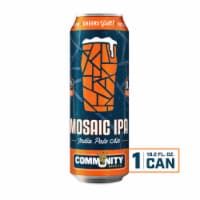 Community Beer Co. Mosaic IPA Craft Beer Single Can Perspective: Main