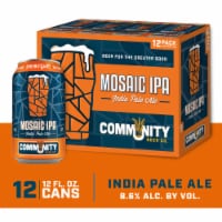 Community Beer Co. Mosaic IPA Craft Beer Perspective: Main