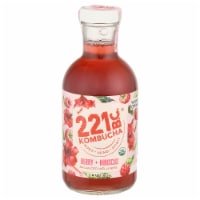 Kombucha 221 BC Berry + Hibiscus Kombucha Perspective: Main