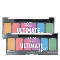 NYX Professional Makeup Ultimate Edit Petite Shadow Palette�- Brights (6 Shades x 0.04oz)