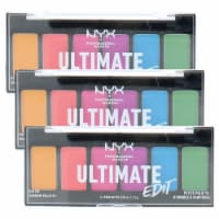 NYX Professional Makeup Ultimate Edit Petite Shadow Palette�- Brights (6 Shades x 0.04oz)