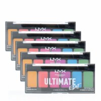 NYX Professional Makeup Ultimate Edit Petite Shadow Palette�- Brights (6 Shades x 0.04oz)