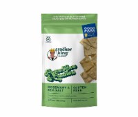 The Cracker King Gluten Free Rosemary & Sea Salt Crackers Perspective: Main