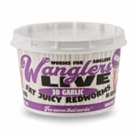 Wanglers Garlic Flavor Live Red Worms - 30 Pack Perspective: Main