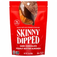 SkinnyDipped Peanut Butter Dark Chocolate Covered Almonds