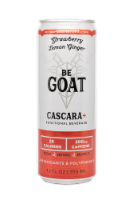 BeGOAT Strawberry Lemon Ginger Cascara+ Functional Beverage Perspective: Main