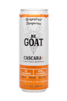 BeGOAT Cascara+ Grapefruit Tangerine Energy Drink Can Perspective: Main