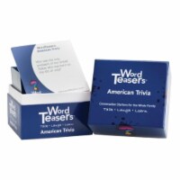 Word Teasers WT-0008 Conversation Starters, American Trivia