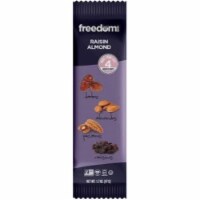 Freedom Bar - Bar Raisin Almond - Case of 15 - 1.7 OZ