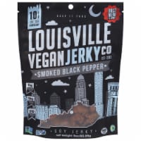 Louisville Pete's Smoked Black Pepper Vegan Jerky Perspective: Main