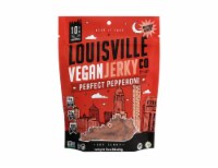 Louisville Vegan Jerky Co Perfect Pepperoni Soy Jerky Perspective: Main