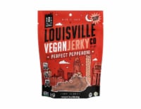 Louisville Vegan Jerky Co Perfect Pepperoni Soy Jerky Perspective: Main