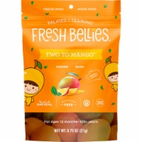 Fresh Bellies® Two to Mango™ Basil and Mango Baby Food Snacks Perspective: Main