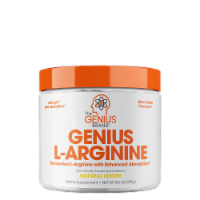 Genius L-ARGININE Nitric Oxide Powder- Preworkout Supplement & Nitric Oxide Booster