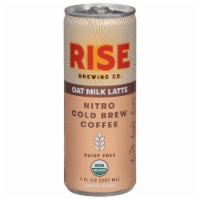 Rise Nitro Brewing Co. Dairy Free Oat Milk Latte Nitro Cold Brew Coffee