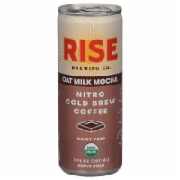 Rise Brewing Co Oat Milk Mocha Nitro Cold Brew Coffee