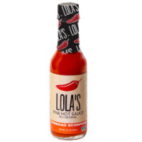 Lola's® Fine Hot Sauce Trinidad Scorpion Sauce Perspective: Main