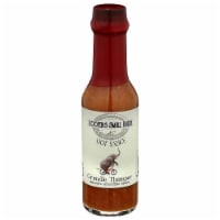 Grundle Thumper Hot Sauce Habanero Arbol Garlic Cooper's Small Batch 5 Oz Bottle