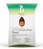 Barely Bread Onion Garlic Sea Salt Bagels 4 Count Perspective: Main