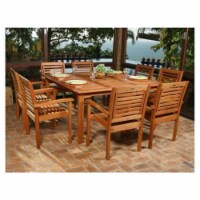 International Home Miami BT SQUARE SET Amazonia Milano Square 9 Piece Set