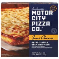 Motor City Pizza Co.® Four Cheese Original Crust Frozen Pizza Perspective: Main