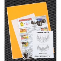 XXX Main Racing XXXM060L Pro Flames Paint Mask