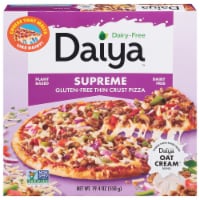 Daiya Dairy Free Supreme Gluten Free Vegan Frozen Pizza