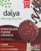 Daiya Chocolate Fudge Crunch Ice Cream Bars