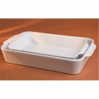 Pillivuyt Large Eared Rectangle Roaster - Deep - 9 x 13 x 2.5 Inch  2.5 qt.