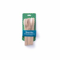 Veneerware® certified organic 24-piece bamboo cutlery set