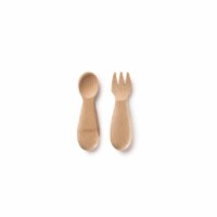 Bamboo Baby's/Toddler's Fork and Spoon Set (12M+)