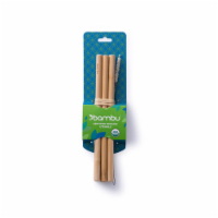 Precision Reusable Bamboo Straws, set of 6