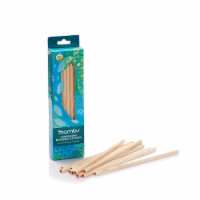 Disposable Bamboo Straws. Box of 24