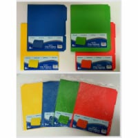 DDI  Color File Folders 1/3 Cut - Letter Size (6pk) Case of 48