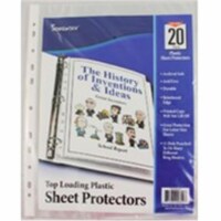 DDI Clear Sheet Protectors- Top Loading 8.5&quot; x 12&quot; Case of 48