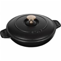 Staub Enameled Cast Iron Round Covered Baking Dish