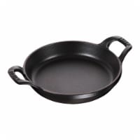 Staub Cast Iron 7.9-inch Round Covered Baking Dish - Matte Black, 7.9-inch  - Kroger